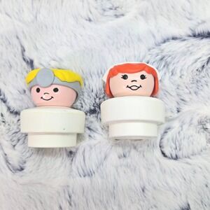 Fisher-Price Little People‎ Doctor & Nurse Figures 1970s Hospital Set Vintage
